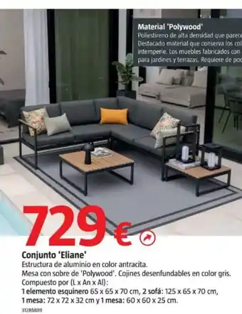 Bauhaus Conjunto 'Eliane' oferta