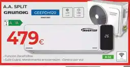 Tien 21 A.A. SPLIT GRUNDIG GEEPDH120 oferta