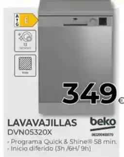 Tien 21 BEKO Lavavajillas DVN05320X oferta