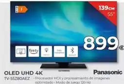 Tien 21 PANASONIC Oled uhd 4k tv-55z80aez oferta