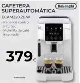 Tien 21 DELONGHI Cafetera superautomática ecam220.20.w oferta