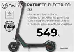 Tien 21 YOUIN Patinete eléctrico oferta