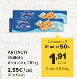 Autoservicios Familia ARTIACH Galleta Artinata oferta