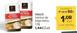 Autoservicios Familia GALLO Harina de trigo extra, oferta