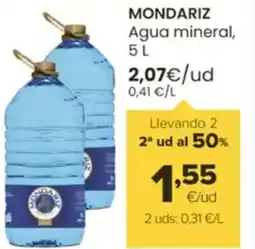 Autoservicios Familia MONDARIZ Agua mineral, oferta