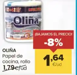 Autoservicios Familia OLIÑA Papel de cocina, rollo oferta