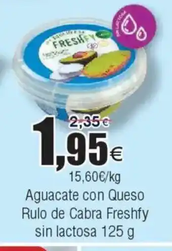 FROIZ Aguacate con Queso Rulo de Cabra Freshfy sin lactos oferta