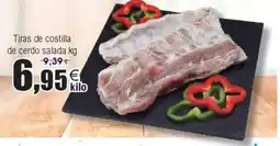 FROIZ Tiras de costilla de cerdo salada oferta