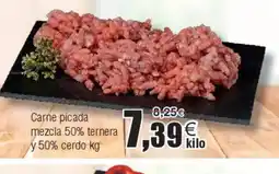 FROIZ Carne picada mezcla 50% ternera oferta