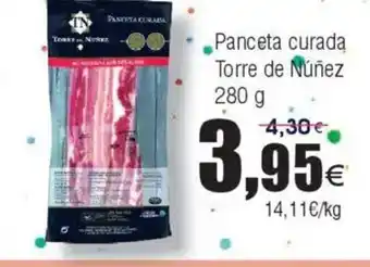 FROIZ Panceta curada Torre de Núñez oferta