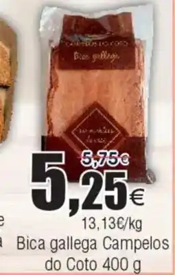 FROIZ Bica gallega campelos de Coto oferta