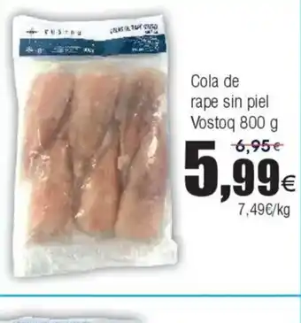 FROIZ Cola de rape sin piel Vostoq oferta