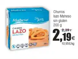 FROIZ Churros lazo Maheso sin gluten oferta