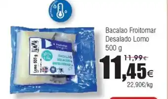 FROIZ Bacalao Froitomar Desalado Lomo oferta