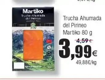 FROIZ Trucha Ahumada del Pirineo oferta