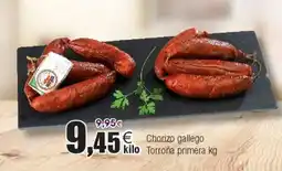 FROIZ Chorizo gallego kilo Torroña primera oferta