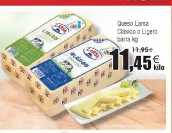 FROIZ Queso Larsa Clásico o Ligero oferta