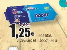 FROIZ Toallitas Dodot oferta