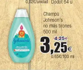 FROIZ Champú Johnson's no más tirones oferta