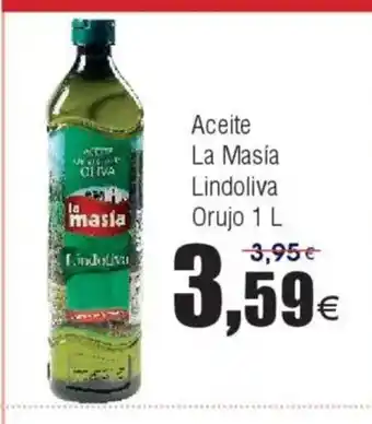 FROIZ Aceite La Masía Lindoliva Orujo oferta