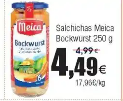 FROIZ Meica Salchichas Meica Bockwurst oferta