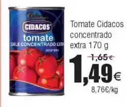 FROIZ Tomate Cidacos concentrado extra oferta