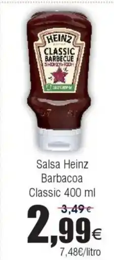 FROIZ Salsa Heinz Barbacoa Classic oferta