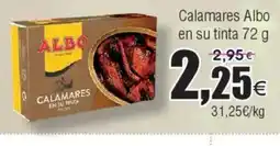 FROIZ Calamares Albo en su tinta oferta