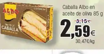 FROIZ Caballa Albo en aceite de oliva oferta