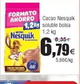 FROIZ Cacao Nesquik soluble bolsa oferta