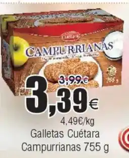 FROIZ Galletas Cuétara Campurrianas oferta