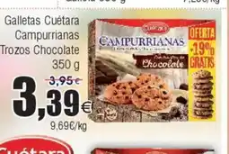 FROIZ Galletas Cuétara Campurrianas Trozos Chocolate oferta