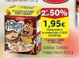 FROIZ Galletas Cuétara Flakes choco oferta