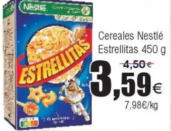 FROIZ Cereales Nestlé Estrellitas oferta