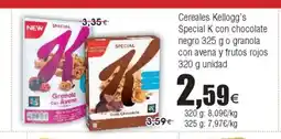 FROIZ Cereales Kellogg's Special K con chocolate negro oferta