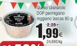 FROIZ Queso Granarolo DOP parmigiano reggiano lascas oferta