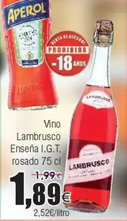 FROIZ Vino Lambrusco Enseña I.G.T. oferta