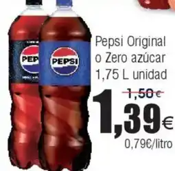 FROIZ PEPSI Original o Zero azúcar oferta