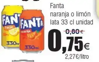 FROIZ FANTA naranja o limón oferta