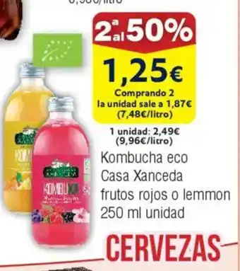 FROIZ Kombucha eco Casa Xanceda oferta