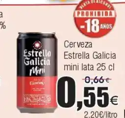 FROIZ ESTRELLA GALICIA Cerveza oferta