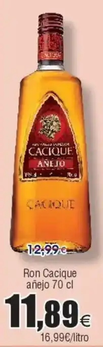 FROIZ Ron Cacique añejo oferta