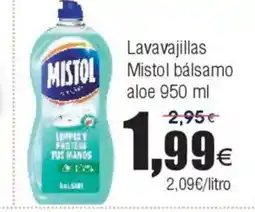 FROIZ Lavavajillas Mistol bálsamo aloe oferta