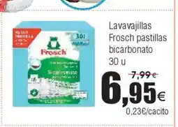 FROIZ Lavavajillas Frosch pastillas bicarbonato oferta