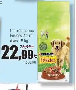 FROIZ Comida perros Friskies Adult Aves oferta