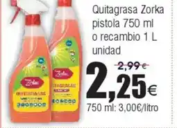 FROIZ Quitagrasa Zorka pistola oferta