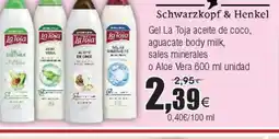 FROIZ Gel La Toja aceite de coco, aguacate body milk, sales minerales oferta