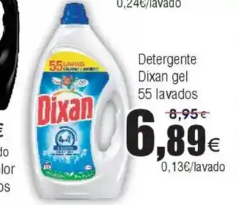 FROIZ Detergente Dixan gel 55 lavados oferta