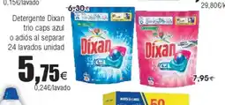 FROIZ Detergente Dixan trio caps azul o adiós al separar oferta