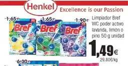 FROIZ Limpiador Bref WC poder activo lavanda, limón o pino oferta